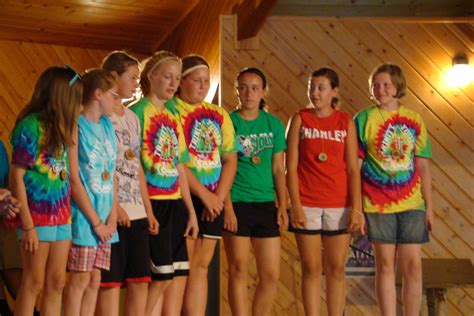 girl cabin intros trinity youth camp