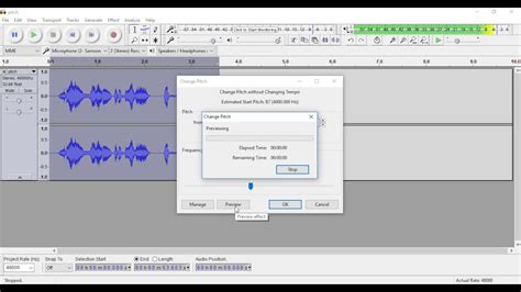These audio pitch changer software let you change audio pitch, as well as modify audio speed, tempo, bass, treble, etc. Audacity Free Audio Editor: Change Pitch Tutorial - YouTube