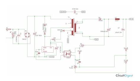 24v 3a smps circuit diagram