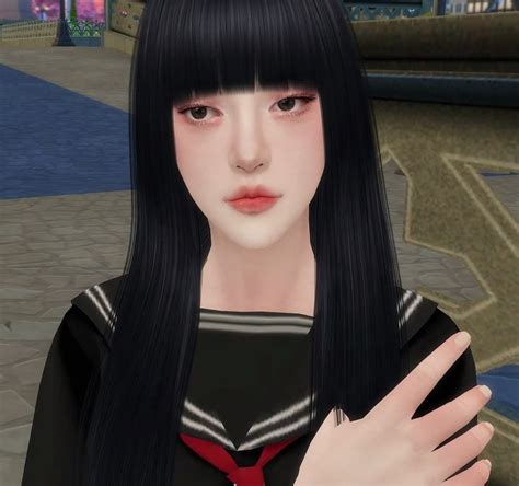Korean Sims Girl Download ในปี 2021 ซิมส์ 4 ซิมส์ เสื้อผ้า
