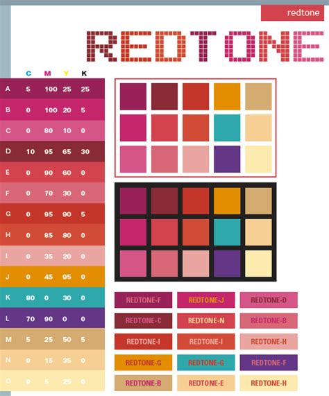 Red Tone Color Schemes Color Combinations Color Palettes For Print