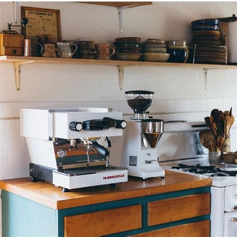 Also, their parts are replaceable and accessible to provide speedy repair. la marzocco per me | Home coffee stations, Coffee bar home ...