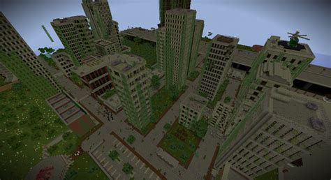 Zombie Apocalypse City Map For 18 Minecraft Map