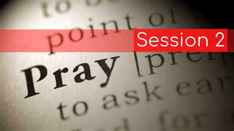 Prayer Session 2 Youtube