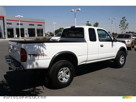 1999 Toyota Tacoma Trd Extended Cab 4x4 In Natural White Photo 2
