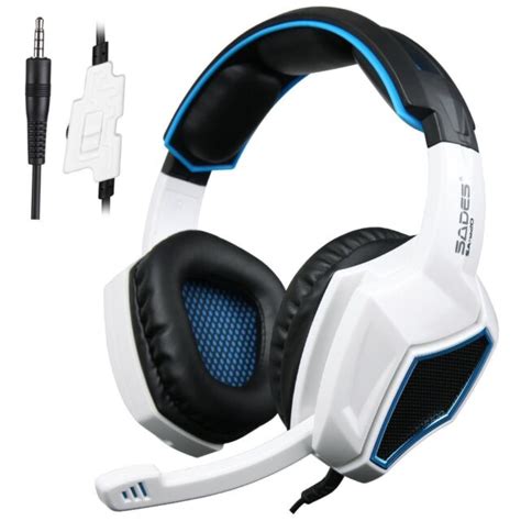 Sades Sa 920 Stereo Gaming Headphone Headset With Mic For Pc Xbox Ps4