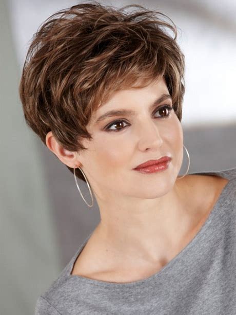 Fine pixie with straight bangs Short hairstyles for fine wavy hair