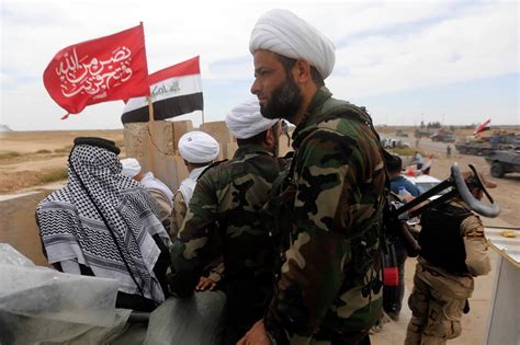 Us Iranian Backed Shiite Militias Share Uneasily In Battle For Iraq