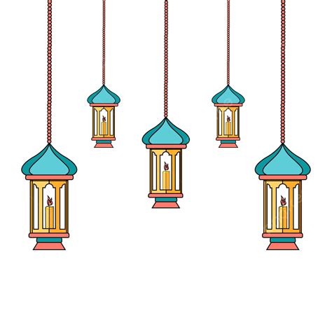 Ramadan Kareem Lantern Vector Art Png Ramadan Lanterns Vector
