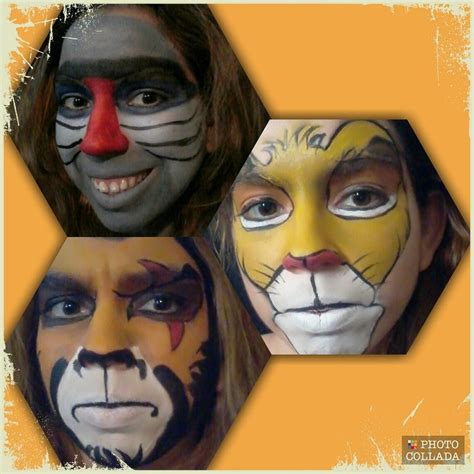 The Lion King Face Paint 4 Steps With Pictures Instructables