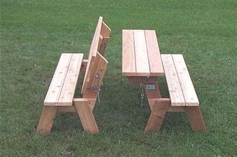 It is easy and quick to set up. Folding Picnic Table Plan/Folding Bench Plan/Combo Picnic ...