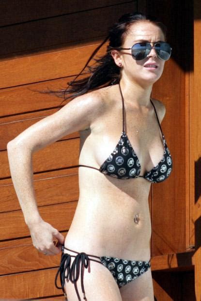 Lindsay Lohans Bikini Bod Evolution