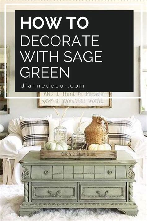 Working With Sage How To Use Sage Green With Your Interior Style