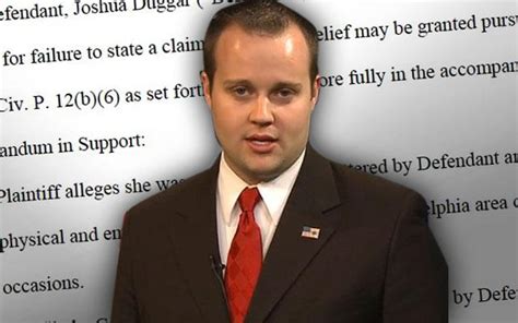 Josh Duggar Files Motion To Dismiss Porn Star S Battery Lawsuit — But Doesn T Deny He Paid Her