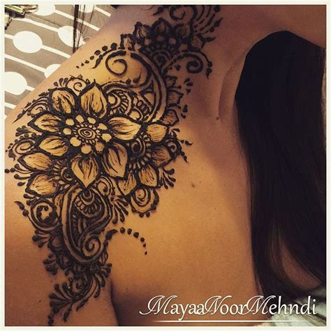 Henna Festessek Shouldertattoos Henna Tattoo Shoulder Shoulder