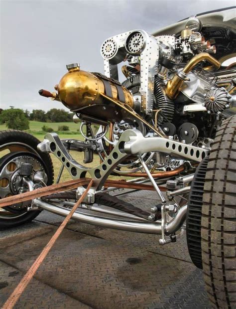 The Steampunk Automatron Is The Stunning Hot Rod Built From The Ground
