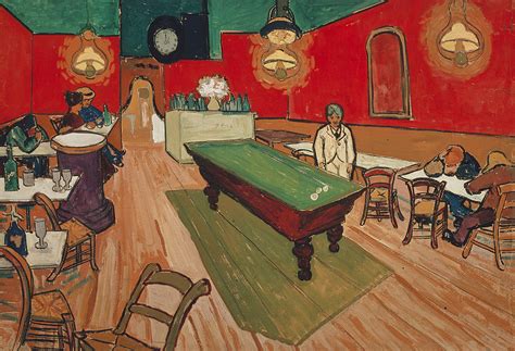 The Night Cafe In Arles Painting By Vincent Van Gogh Pixels