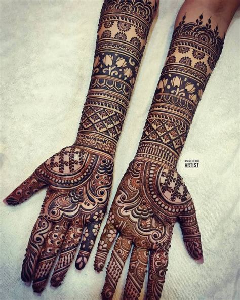 Bridal Mehndi Designs For Front Hand 7 K4 Fashion
