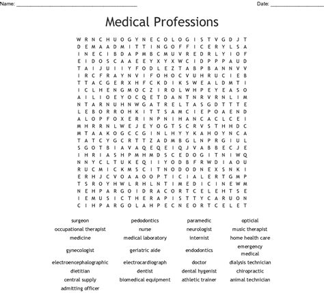 Chapter 1 12 Medical Terminology Word Search Wordmint