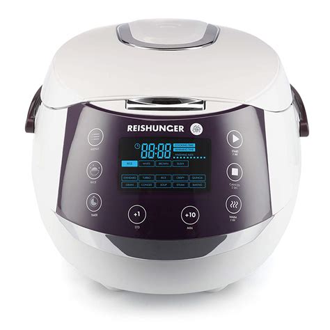 Reishunger Digital Rice Cooker (1.5 l / 860 W / 220 V) Multi-Cooker ...
