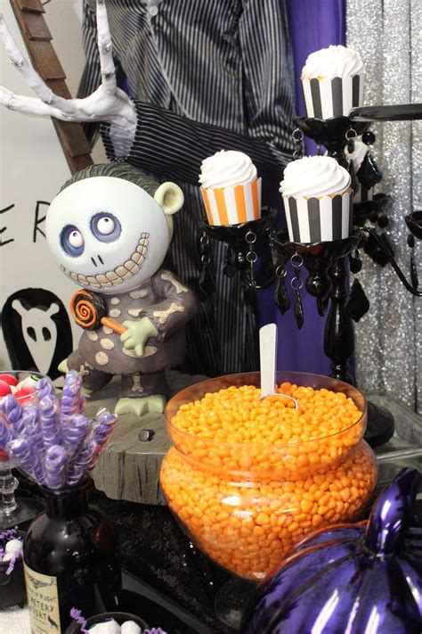 The Nightmare Before Christmas Birthday Party Ideas Photo 1 Of 12