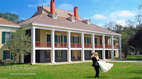 Destrehan Plantation Weddings Youtube