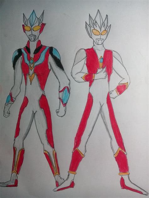 Ultraman Karin And Ultraman Curious By Supakornwut On Deviantart