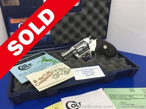 Colt Sf Vi Bright Stainless Rare 1 Year Production Bryant Ridge