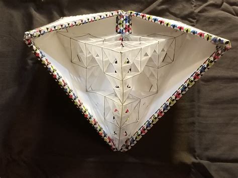 Sierpinski Tetrahedron In Its T Box Fractal Design Made Flickr