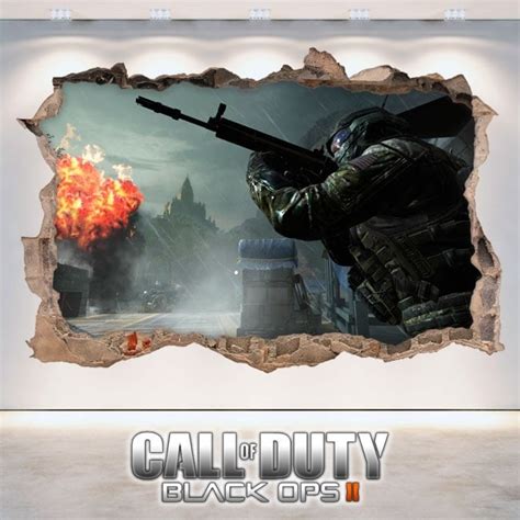 🥇 Call Of Duty Black Ops 3d Decorative Vinyl 2
