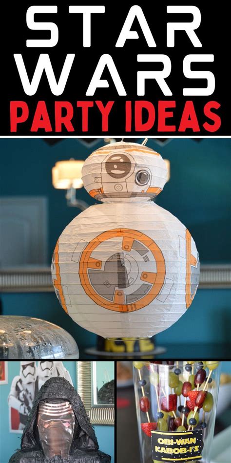 Star Wars Party Decor In 2021 Star Wars Party Easy Kids Party Party