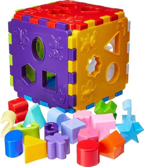 Brinquedo Cubo Didático Educativo Colorido 403 Mercotoys Brinquedos