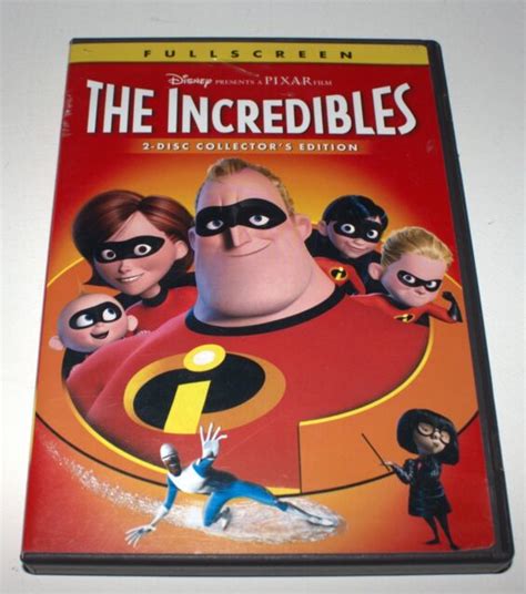 The Incredibles Dvd 2 Disc Set Fullscreen Collectors Edition Ebay