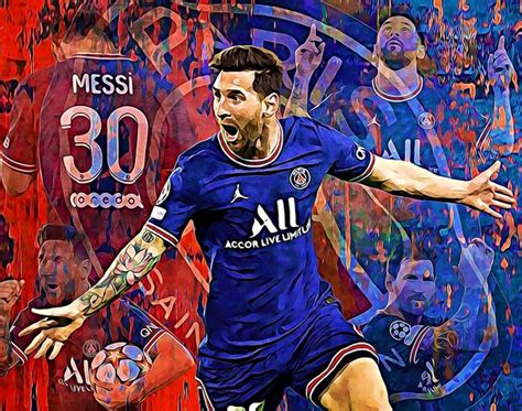 psg  Champions Football League  Lionel Messi  2022   Catawiki