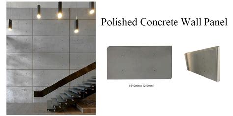 Our faux concrete panels offer an extremely easy to install, highly lightweight, concrete cladding option. Polished & Rough Faux Concrete Wall Panels-Myfull Decor