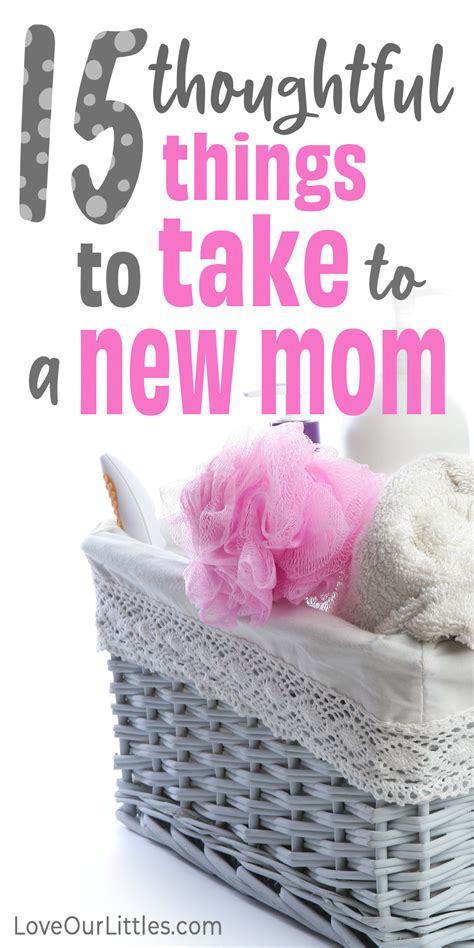 New Mom T Basket Ideas With Items Shell Love And Use New Mom