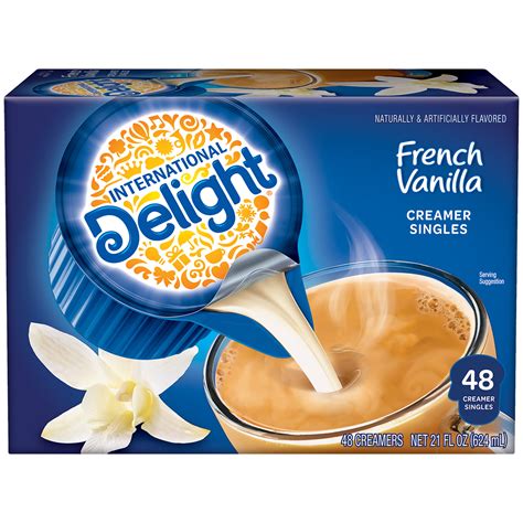 International Delight French Vanilla Coffee Creamer Singles 48 Count
