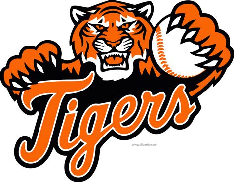 Clipart Tiger Baseball Clipart Tiger Baseball Transparent Free For