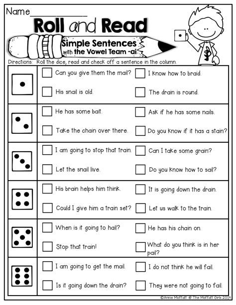 I Can Read Simple Sentences No Prep Set 3 Simple Sentences Phonics