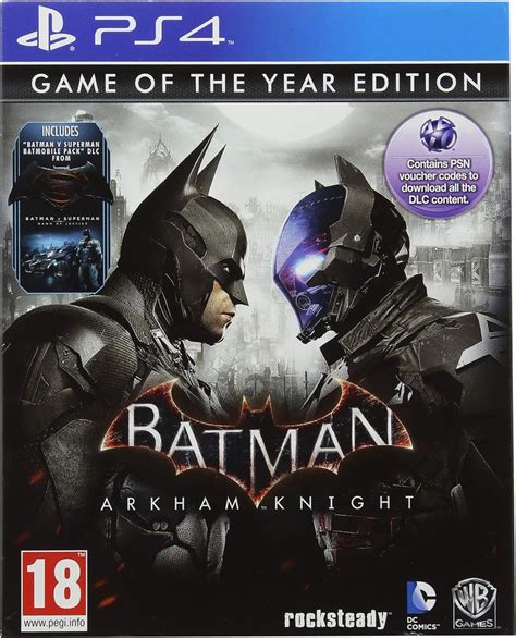 Batman Arkham Knight Game Of The Year Edition Ps4 Playstation 4