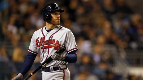 Freddie Freeman Injury Update Braves First Baseman Removed With Right