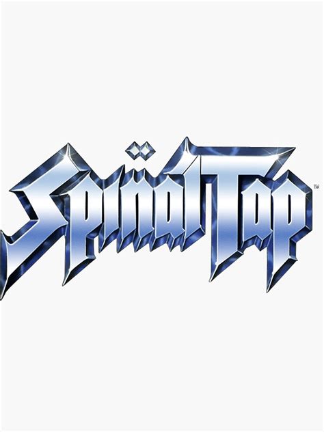 Spinal Tap Band Logo Sticker By Heavyzone Redbubble
