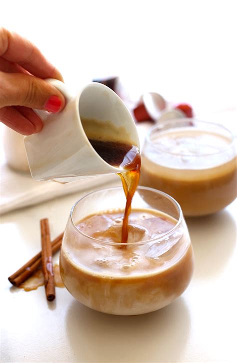 Mexican Flavors Meet Espresso In This Sweet And Smooth Iced Horchata Latte Made With Brown Rice