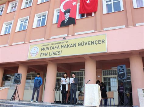 Ankara Kahramankazan Mustafa Hakan G Ven Er Fen Lisesi