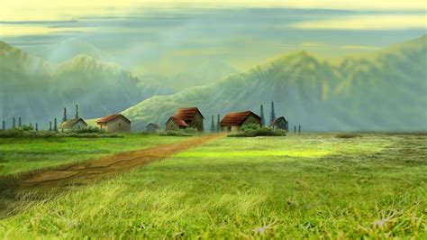 Villages Wallpapers Wallpaper Cave