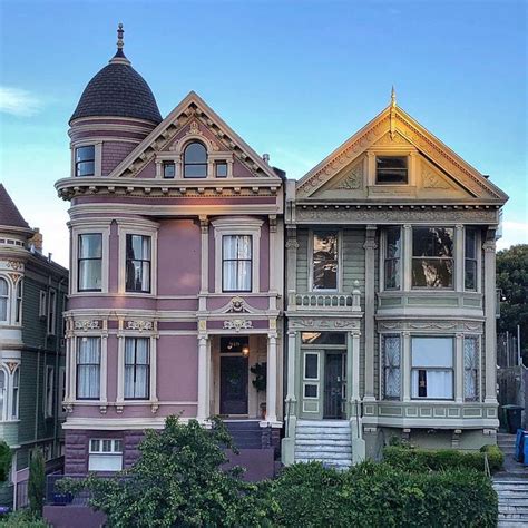 Victorian Painted Lady Homes In San Francisco San Francisco Houses