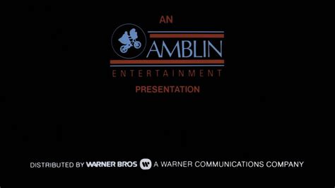 An Amblin Entertainment Presentationdistributed By Warner Broshdr