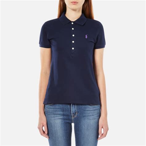 Free delivery and returns on ebay plus items for plus members. Polo Ralph Lauren Women's Julie Polo Shirt - Cruise Navy ...