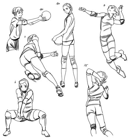 Pin By Chorch Saucedo On Sports Art Reference Anime Poses Reference