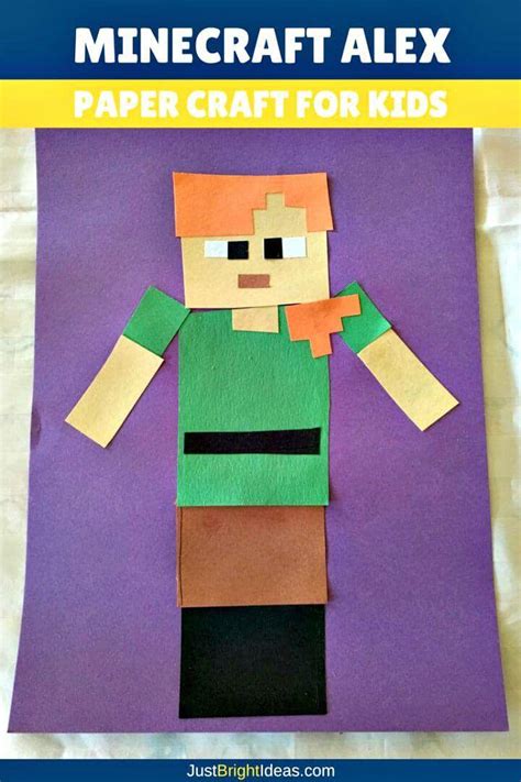 Minecraft Crafts For Kids